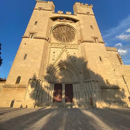 Apartment 2 Chambres-vue Imprenable Sur La Cathedrale-wifi Beziers
